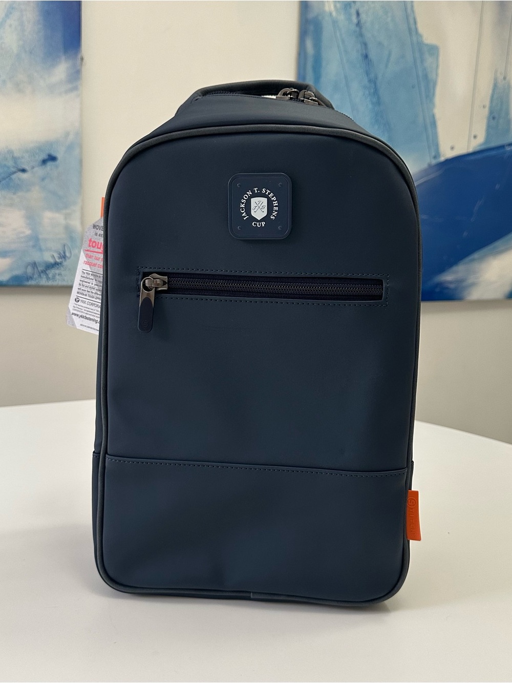 NWT Stitch Golf Shoe Bag Navy Water/Stain Resistant